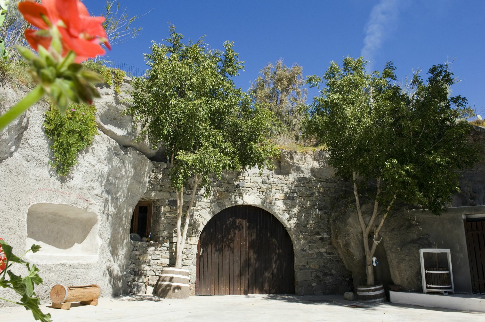 Kostantakis Winery Estate Pension Pollonia Buitenkant foto